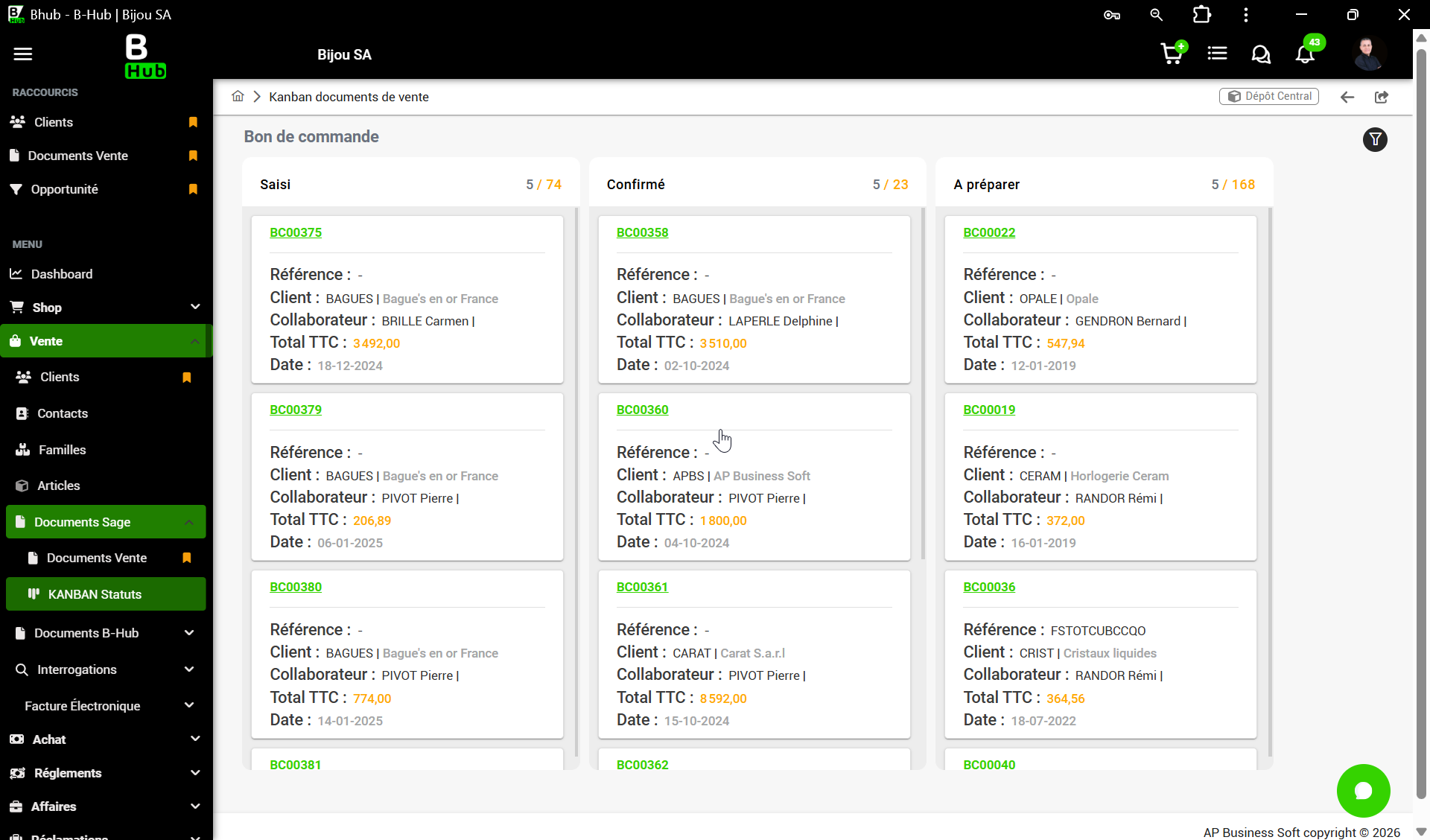 Module 3 — Documents & validation Kanban